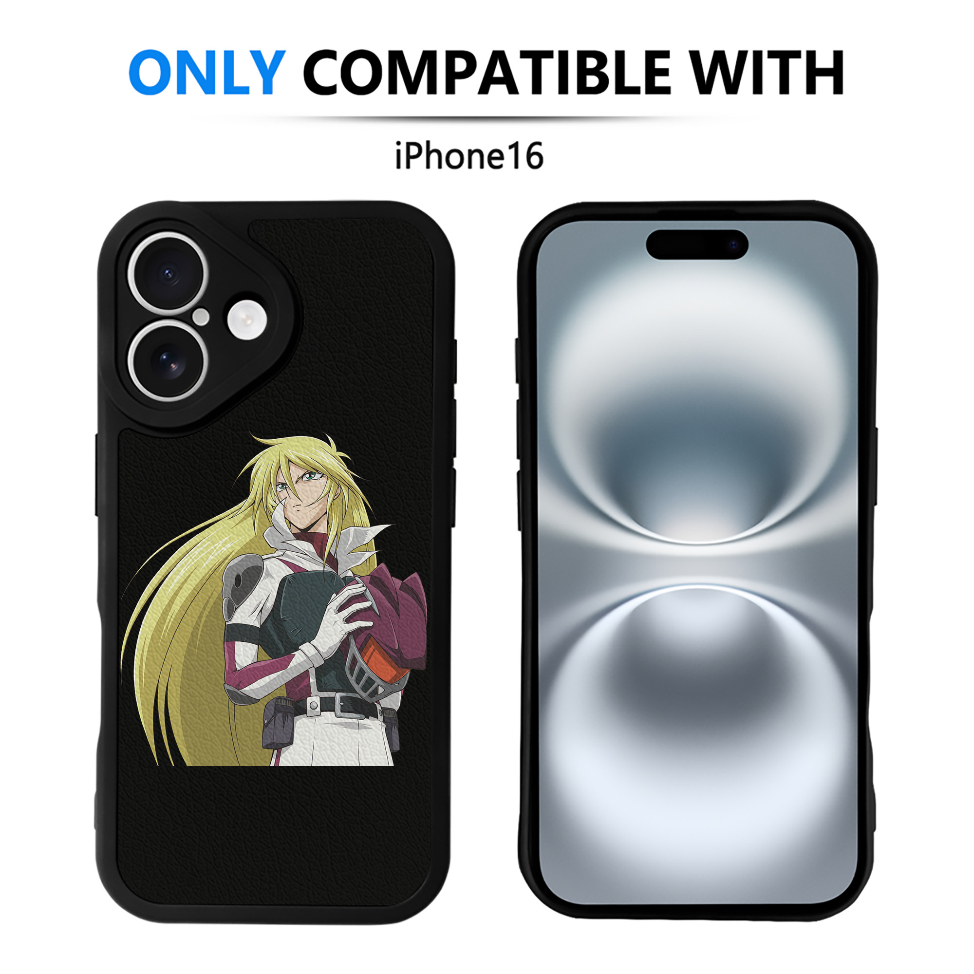 遊☆戯☆王 Yu-Gi-Oh! 【iPhone 16シリーズ対応】シリコンスマホケース（レザー調） 材質：シリコン